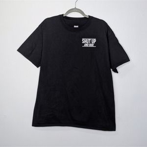 Biker Harley Davidson Motorcycle Shut Up Ride